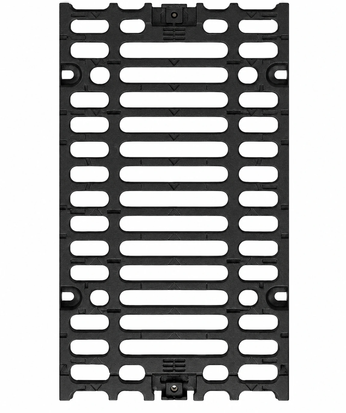 300×500×30 mm Locking Cast Iron Channel Grating (C250)
