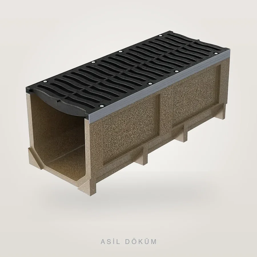 400x1000x100 mm Polymer Drainage Channel