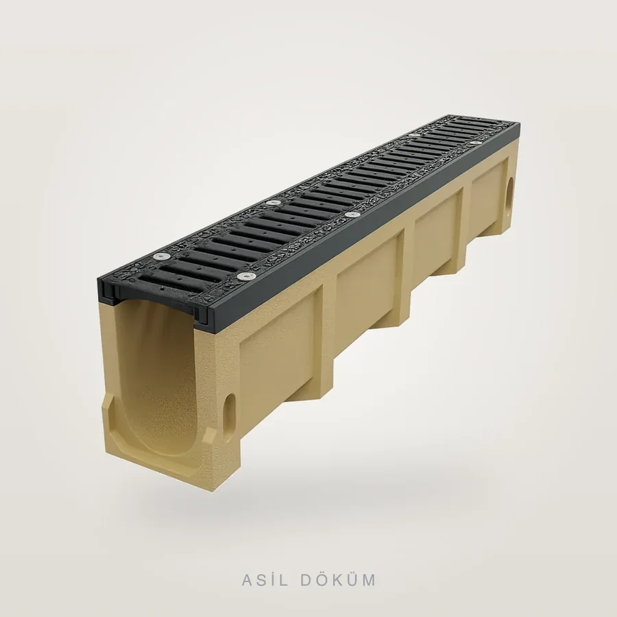 125x1000x80 mm Polimer Drenaj Kanalı