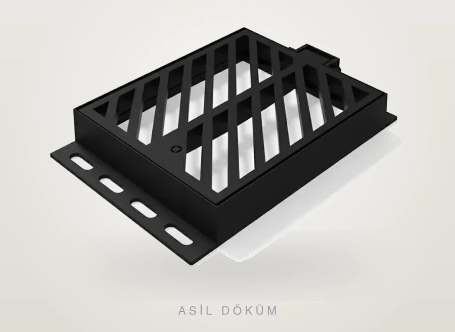 500x700x100 mm Döküm Çerçeveli Yağmur Suyu Izgarası