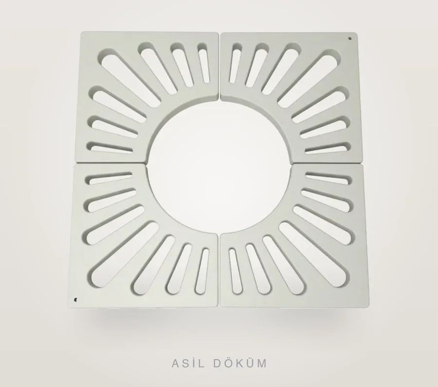 800x800x40 mm Kompozit Ağaç Dibi Izgarası