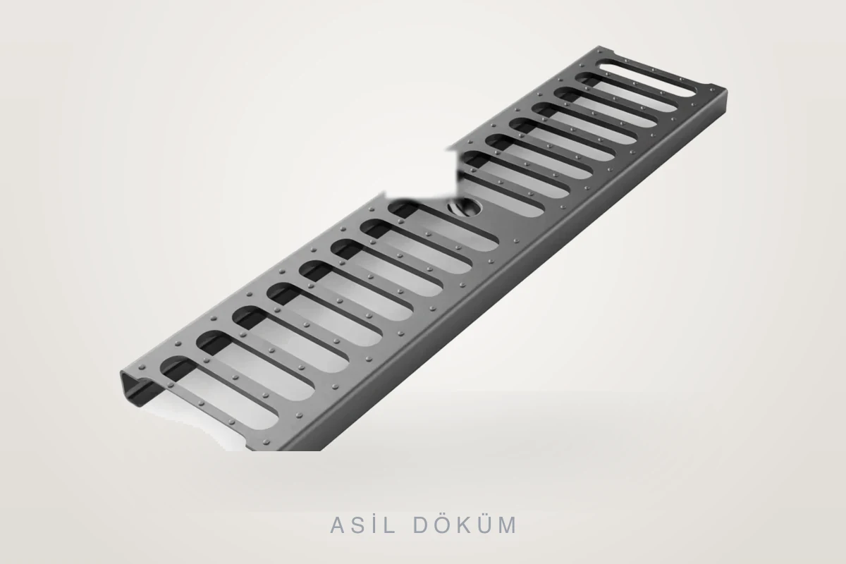 150x500x20 mm Galvaniz Kanal Izgarası