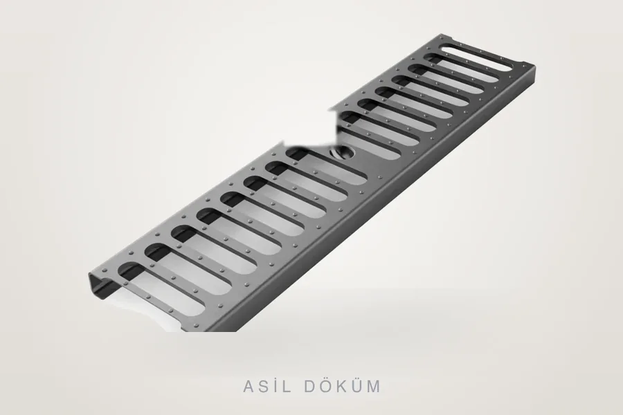 150x500x20 mm Galvanized Channel Grating