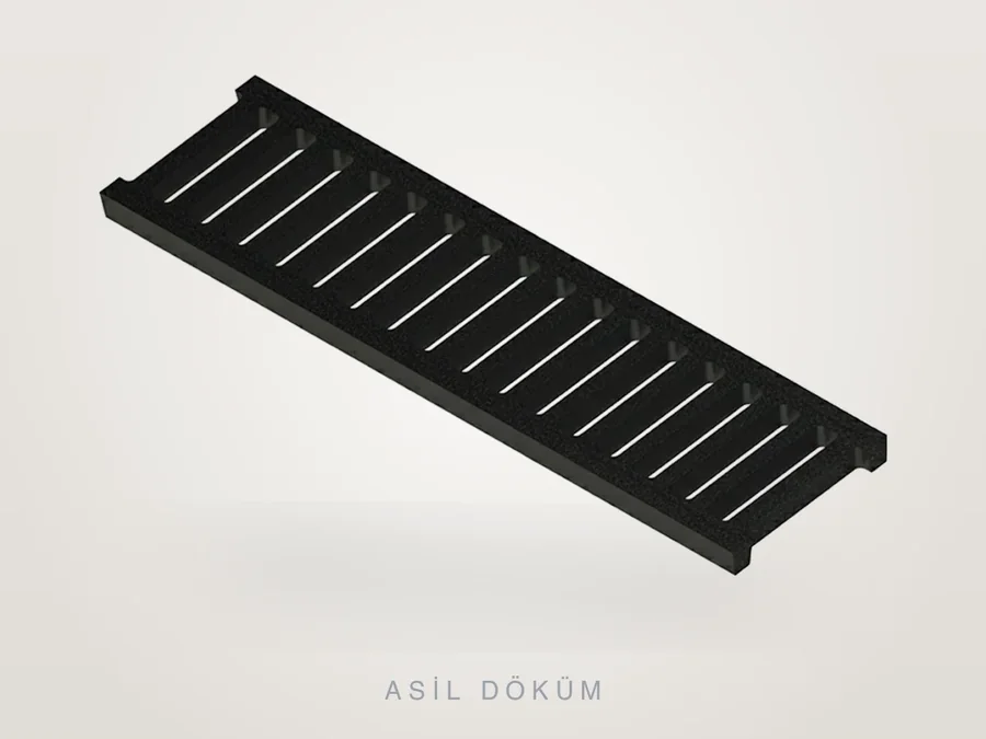 125×500×27 mm Döküm Kanal Izgarası (C250)