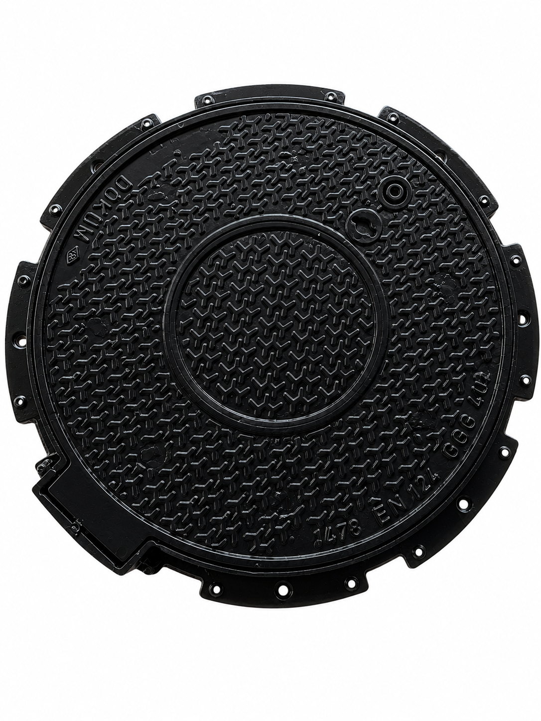 Yuvarlak Rögar Kapağı C250 (55 kg)