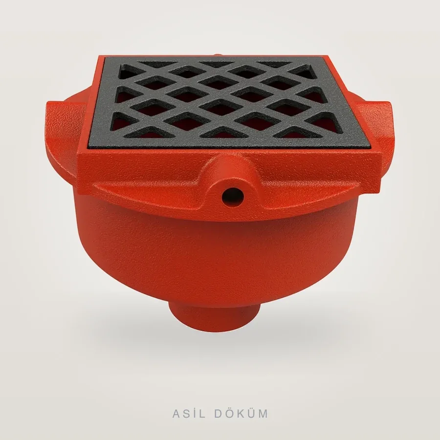200x250 mm Döküm Sifonlu Süzgeç