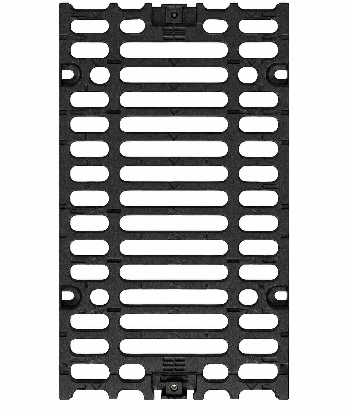 300×500×30 mm Kilitli Döküm Kanal Izgarası (D400)