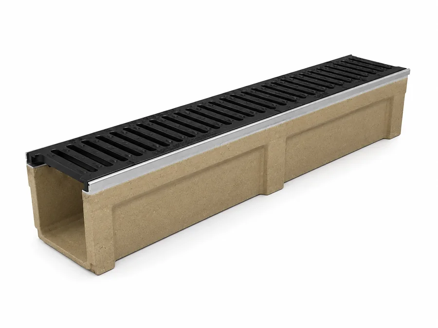200x1000x80 mm Polymer Drainage Channel