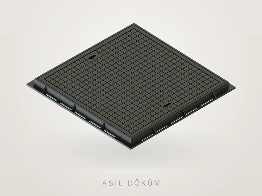 85×85 cm Kare Döküm Rögar Kapağı (D400)