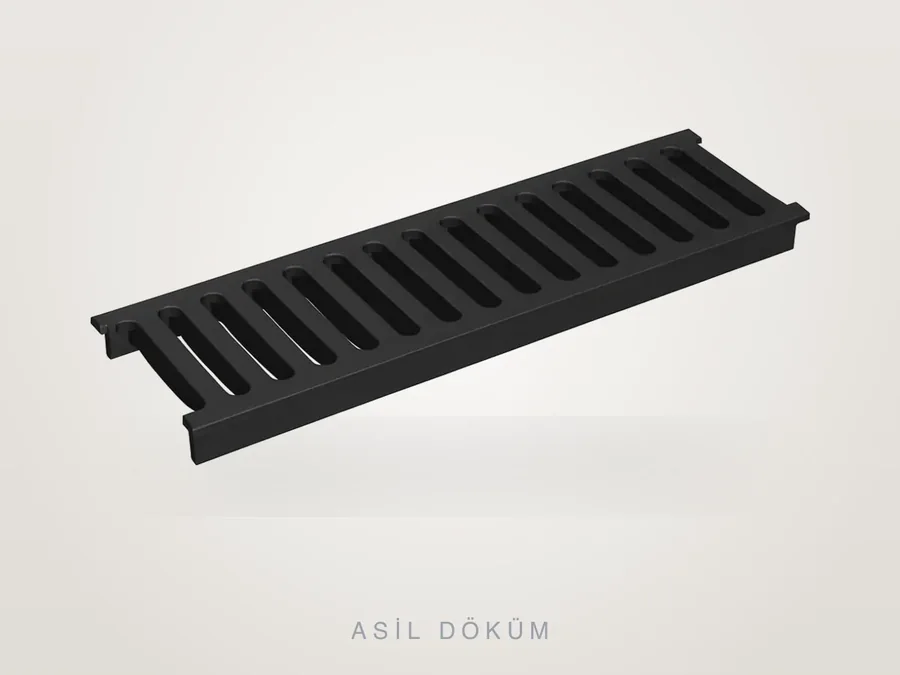 150×500×27 mm Döküm Kanal Izgarası (C250)