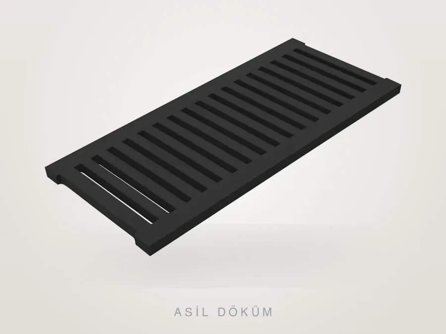 200×500×27 mm Döküm Kanal Izgarası (D400)