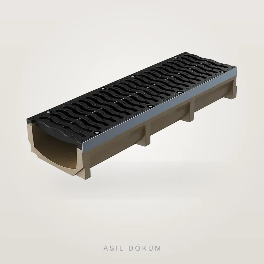 200x1000x125 mm Polimer Drenaj Kanalı
